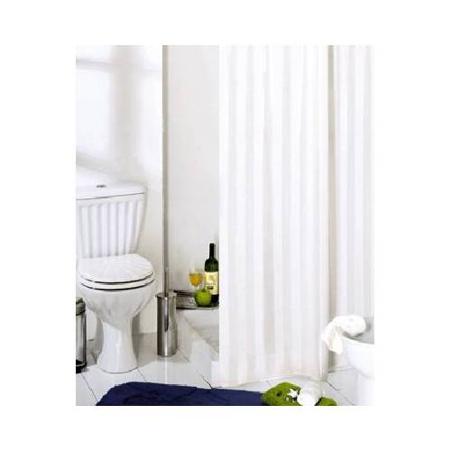 RIDEAU DE DOUCHE 2 CÔTÉS EN TISSU 180...