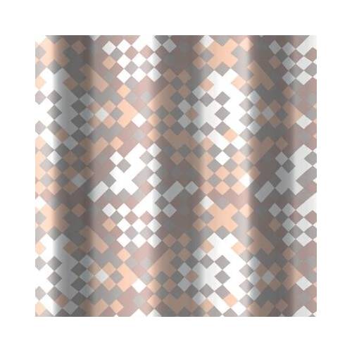 RIDEAU DE DOUCHE 2 CÔTÉS EN TISSU 120...