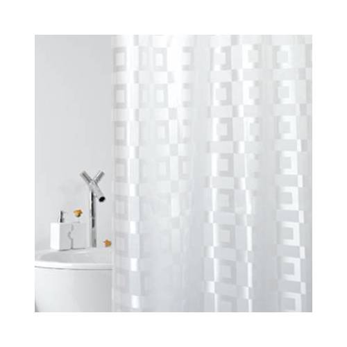 RIDEAU DE DOUCHE EN TISSU MODÈLE DAMA...