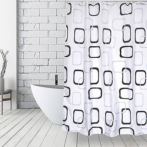 RIDEAU DE DOUCHE EN TISSU POLYESTER...