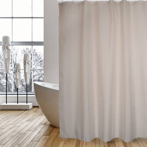 RIDEAU DE DOUCHE EN TISSU POLYESTER...