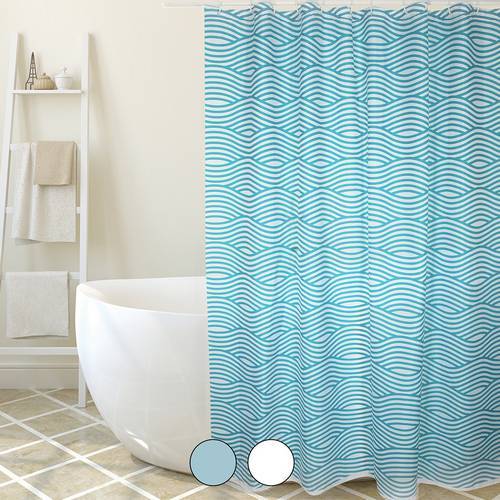 RIDEAU DE DOUCHE EN TISSU POLYESTER...