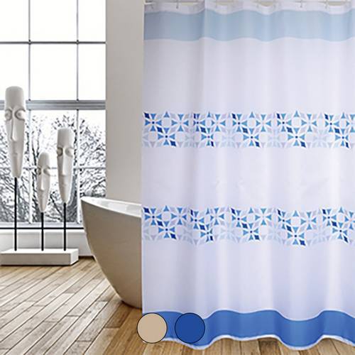 RIDEAU DE DOUCHE EN TISSU POLYESTER...