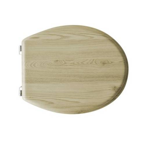 SIÈGE DE WC UNIVERSEL EN BOIS...
