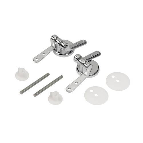 PAIRE DE CHARNIÈRES CHROMÉES POUR...