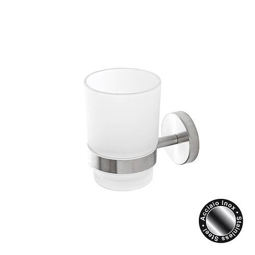 PORTE-Brosse CITY EN ACIER SATINÉ...