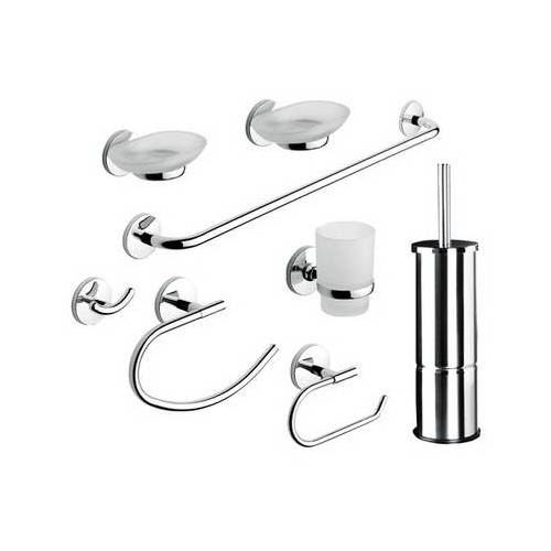 SET ACCESSORI BAGNO 8 PEZZI SERIE...