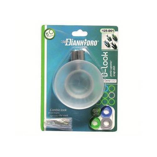 PORTA SAPONE SERIE D-LOOK Misura: Cromo