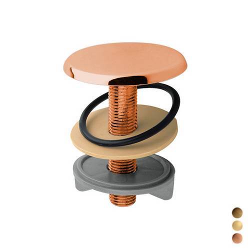 TAPPO COPRIFORO IN OTTONE Misura: Ramato