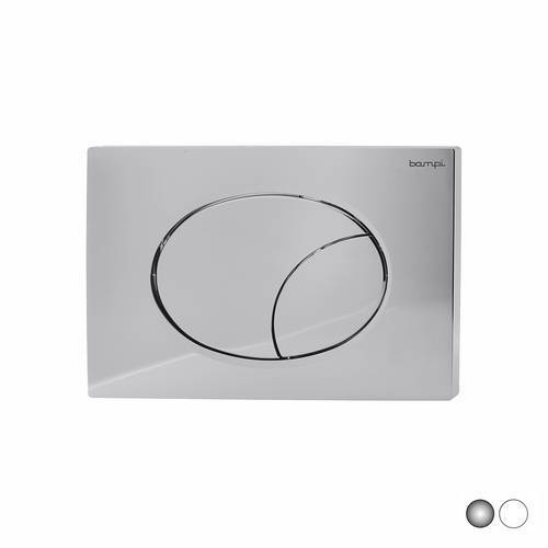 PLACCA DOPPIO SCARICO FLOW Misura: Cromo