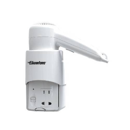 SÈCHE-CHEVEUX MURAL NUAN Dimensions :...