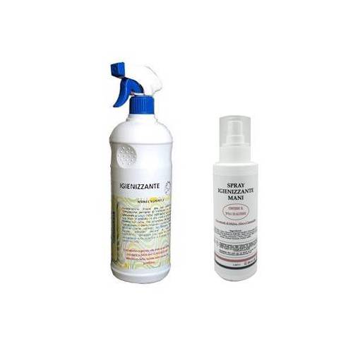 IGIENIZZANTE MANI SPRAY BASE ALCOLICA...