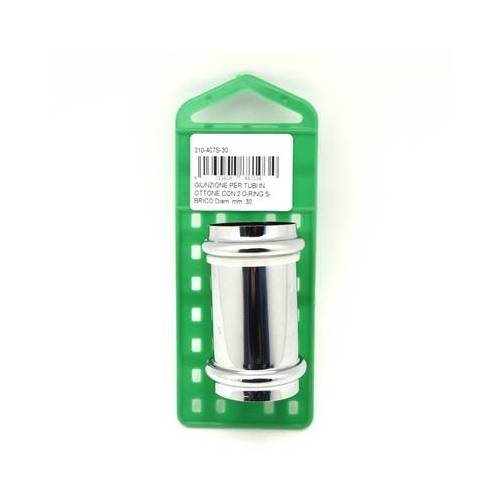 RACCORD POUR TUBES EN LAITON AVEC 2...