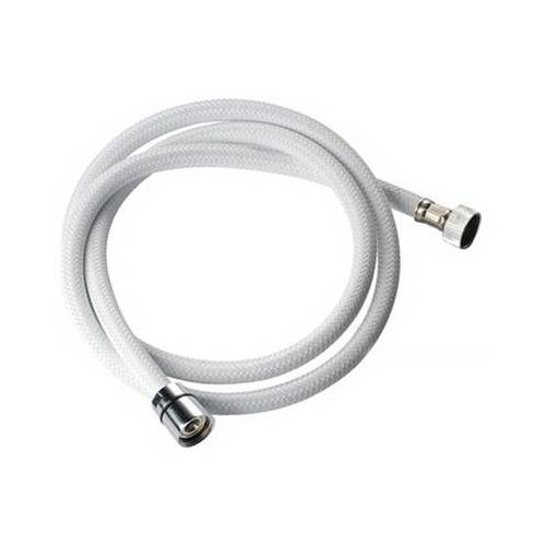 FLEXIBLE POUR  DOUCHE EN  NYLON BLANC...