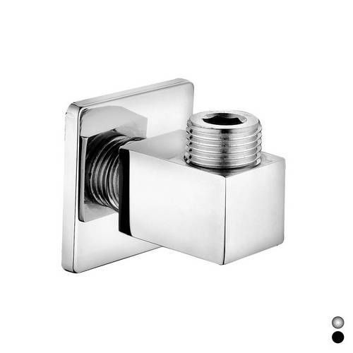 PRISE D'EAU CARRÉE Dimensions : Chrome