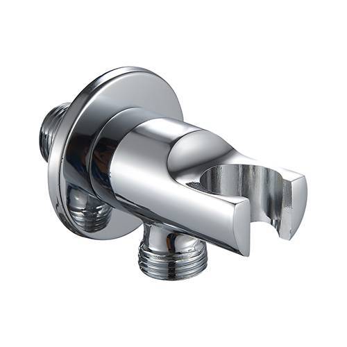 PRESA ACQUA TONDA CON SUPPORTO DOCCIA...