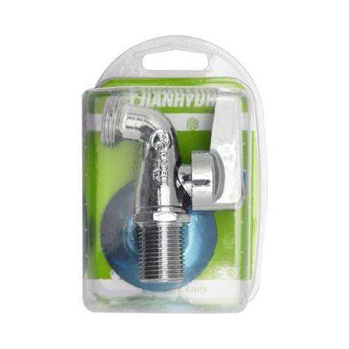 ROBINET DE LAVE-LINGE CHROMÉ À BILLE...