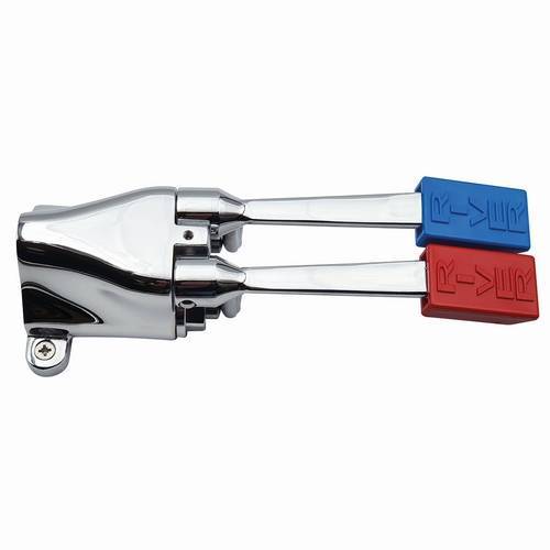 ROBINET À PÉDALE EXTERNE À 2 VOIES,...