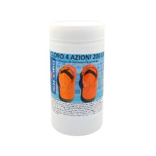CLORO 4 AZIONI IN PASTIGLIE DA 200GR...