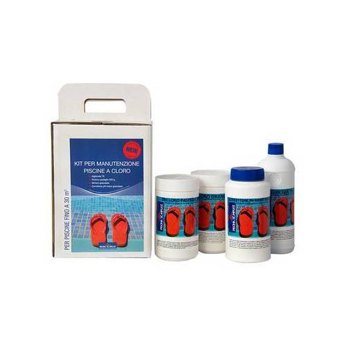 KIT MANTENIMENTO A CLORO FINO A 30 M3