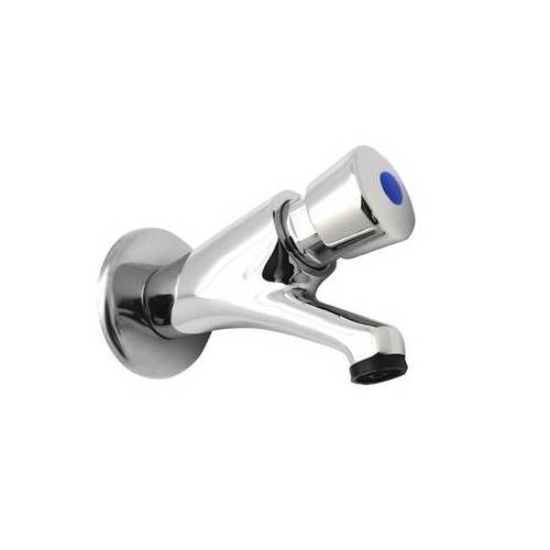 RUBINETTO TEMPORIZZATO FUSO A PARETE