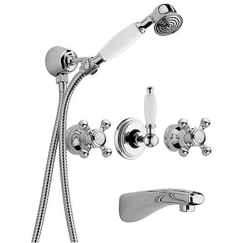 ENSEMBLE DE BAIGNOIRE ET DOUCHE...