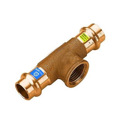 T EN BRONZE À PRESSER FXFXFIL EAU/GAZ...