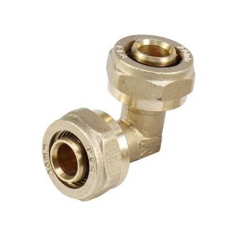 GOMITO A 90° F/F A COMPRESSIONE PER...