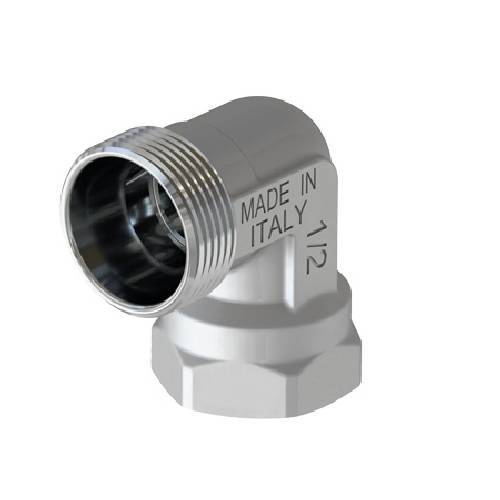 RACCORDO CURVO FEMMINA CROMATO...