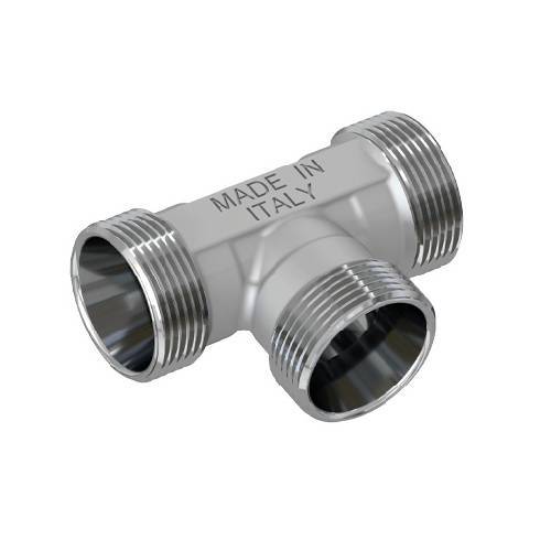 RACCORDO A T MASCHIO CROMATO Misura:...