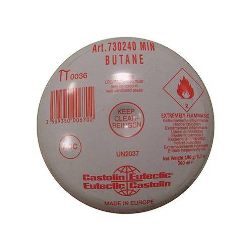 CARTOUCHE DE BUTANE Poids : 190 g