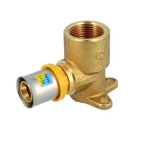 ATTACCO A MURO CON FLANGIA 3 FORI A...