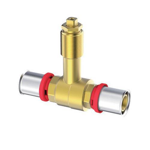 VALVE ENCASTRÉE ET 2 RACCORDS À...