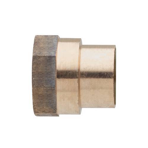 NIPPLE BRONZO DIRITTO  F.  A SALDARE...