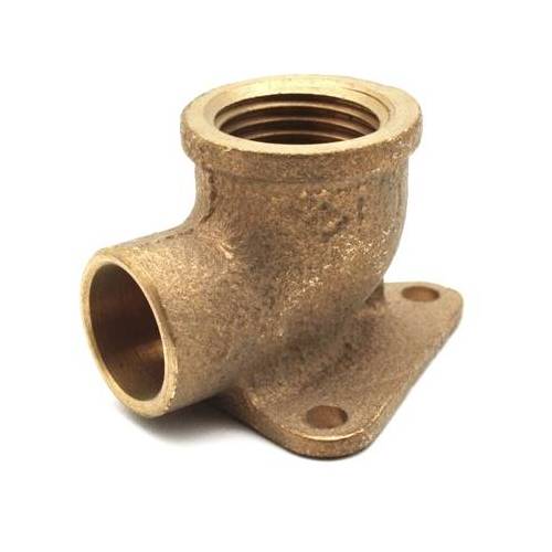 GOMITO BRONZO F. CON 3 FLANGE  A...