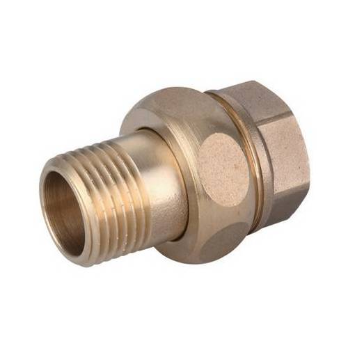 RACCORDO DIRITTO MF 3 PEZZI OTTONE...