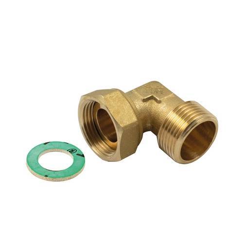 RACCORD COURBÉ M-F AVEC ROTULE ET...