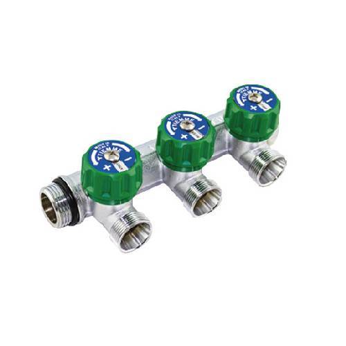 COLLETTORI CON RUBINETTI D'ARRESTO...