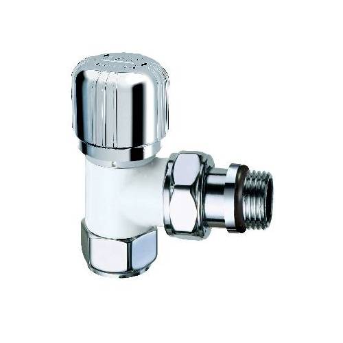 VALVE THERMOSTATIQUE BLANCHE CHROMÉE...