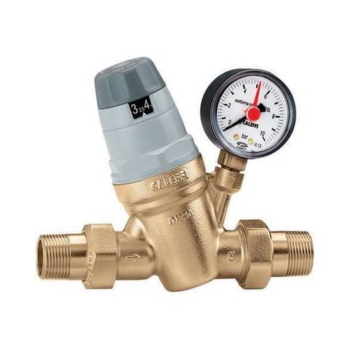 RIDUTTORE DI PRESSIONE CON MANOMETRO...