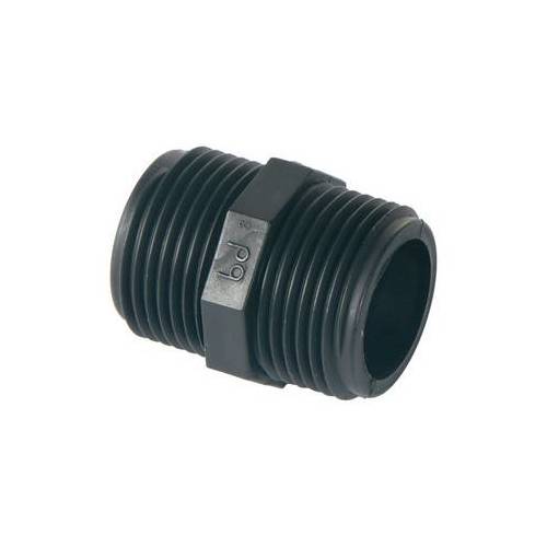 MAMELON EN PP NOIR Taille : 1"1/2