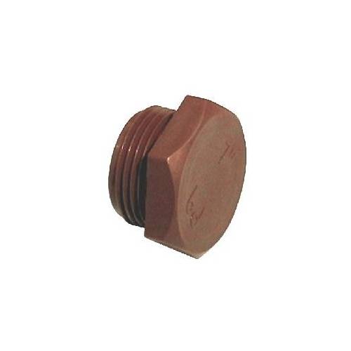 BOUCHON EN PP MARRON Taille : 3/4"