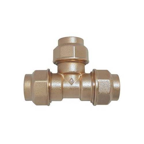 RACCORD EN T DOUBLE EN LAITON...