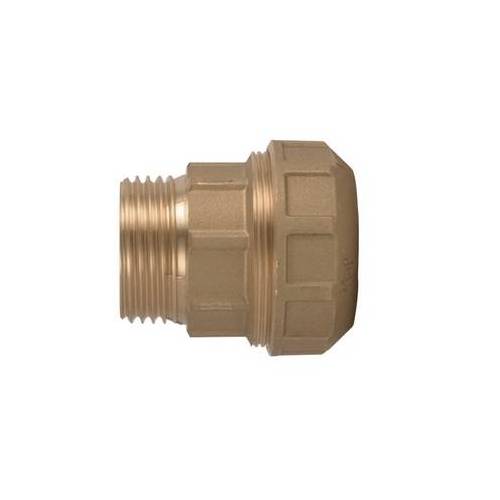 RACCORDO DIRITTO MASCHIO IN OTTONE...