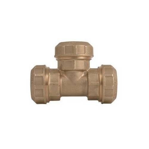 RACCORD EN T DOUBLE EN LAITON ITAP...