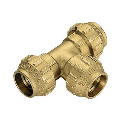 RACCORD EN T EN LAITON TIEMME...