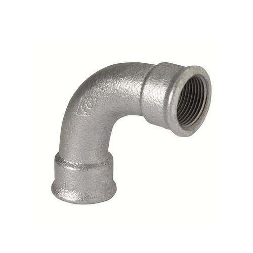 CURVA FF ZINCATA Misura: 1"1/2