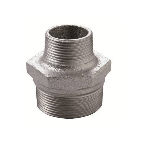 NIPPLE RIDOTTO ZINCATO Misura: 1/2 x 3/8