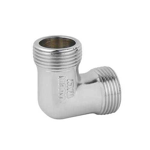 10 x GOMITO MM OTTONE CROMO...