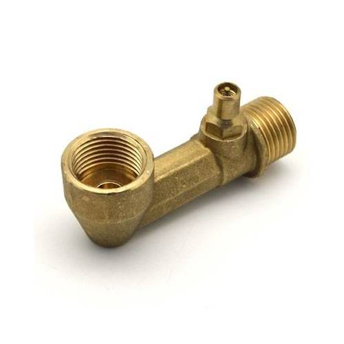 PIPA OTTONE PER ALIMENTATORE ARIA - MINI